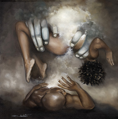 本 The Creation of Man and Woman